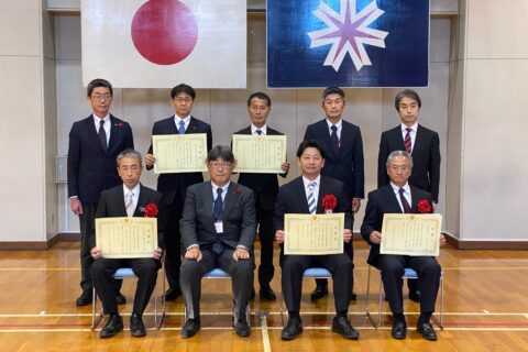 維持・除雪功労者として感謝状授与