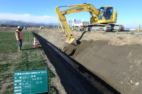 道路土工施工状況