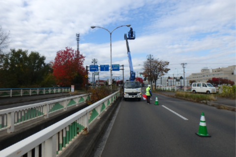 街灯点検